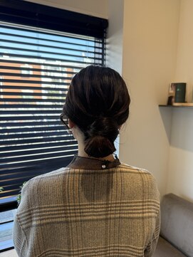 ロージーバイフーガヘアー 元住吉店(Rosy by FUGAhair) 大人かわいいシニヨン☆彡
