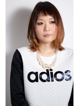 ダリー 発寒南店(Dali) 「Dali」☆短め前髪×デザインカラー☆