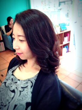 ヘアーアンドネイルサロンブルー(hair & nail salon BLUE) セミディ