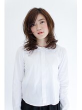 ヘアメイク アズ(Hair Make As) フリンジカールで愛され女子に