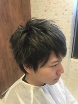 ヘアサロンヒナタ(hair salon Hinata) メンズブルージュカラー