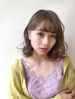 【GARDEN 田中麻由】肩ハネミディアム×ナチュラルウェーブ