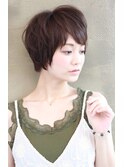 横顔美フォルムショート☆