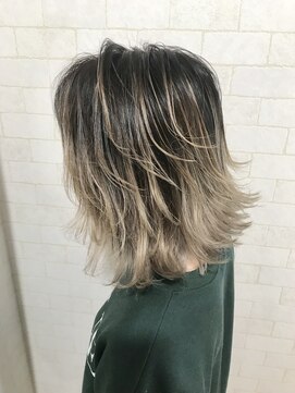 アルマヘア(Alma hair) イルミナカラー★ショートボブグラデーション【Alma hair】
