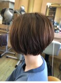 ふんわり ショートボブ