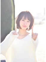 ローエン エサカ(ROWEN esaka)&nbsp;『ROWEN』メルトカラー×うぶバング☆ボブ