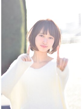 ローエン エサカ(ROWEN esaka) 『ROWEN』メルトカラー×うぶバング☆ボブ