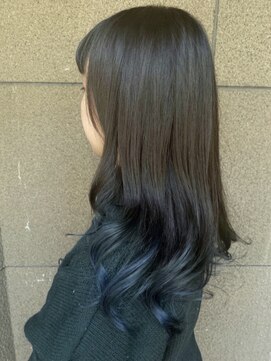 ソア(Soar) 【Soar】毛先グラデーション×ブルー