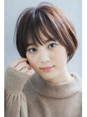 【Rire-リル銀座-】☆簡単スタイリング☆ナチュラルショートボブ