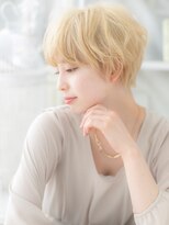 モッズヘア 上尾西口店(mod's hair) ハイトーン3Dカラー外国人風エアリーショートa上尾10代20代30代