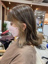 フィガロ デュデュ 新石切店(Figaro DOU DOU) ボブ×イヤリングカラー