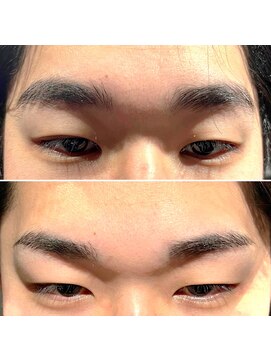 ビーダンディー(Bee dandy) ビジネスマン 眉毛カット クールで知的スタイリッシュ細長眉