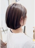 大人かわいいミルクティーブラウン