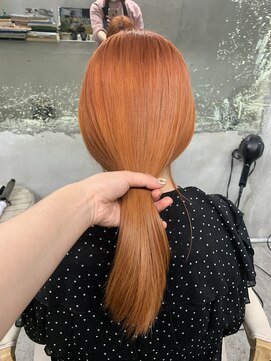 ロイジー(roijir) 表参道roijir 夏カラー×サニーオレンジ