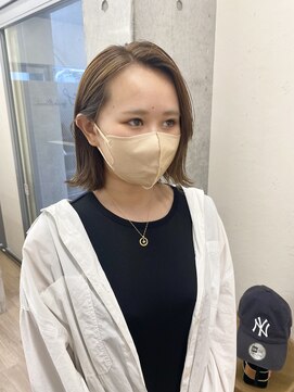 エフバイラブランシュ 大宮東口店(ef by La Blanche) 大宮/大宮美容室/韓国/サイドバング/顔まわりカット