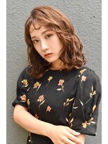 ブゾン(buZon)&nbsp;【buZon ブゾン】ミディアムパーマ☆シースルーバンク