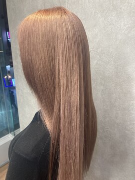 パーミル ヘア クマモト(permille ‰ hair Kumamoto) ミルクティーピンク