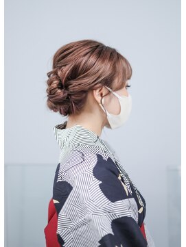 ノード(NODO) 【夏のイベントに】浴衣のヘアアレンジ