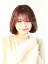 リアン(lien)&nbsp;☆lien.自由が丘 大橋☆ピンクブラウン/ブリーチカラー/透明感