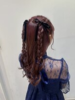 ハーフツインアレンジ