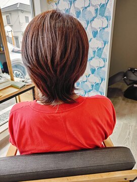 オキシビューティー セラピア 乾かすだけでお手入れ簡単ショートレイヤー