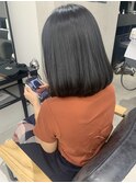 エレガントなワンレンボブ　美由紀