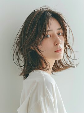 クラン 岡本(Chlan) セミウェットワンカール×外ハネロブ