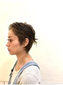 癖毛ショート