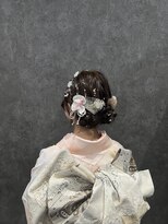 リング(RING)&nbsp;成人式　ツインお団子