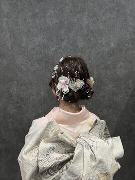 リング(RING) 成人式　ツインお団子