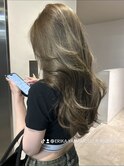 ワンホン艶々ケアカラー&レイヤーカット
