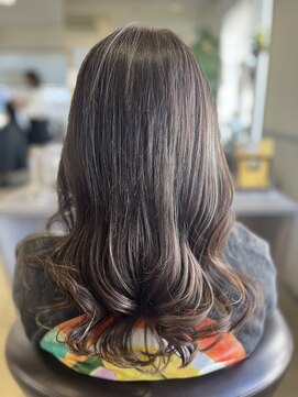 オッジ ヘアー 深谷店(Oggi Hair) コントラストグレーベージュ　２月