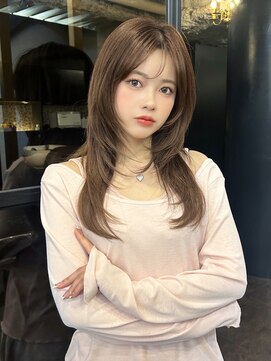 シエルバイアフロート(ciel by afloat) 〇韓国レイヤー 透明感カラー グレージュ