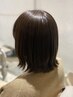 頭皮に優しい★トレンドカット+オーガニックカラーリタッチ