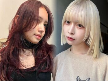 ジーナ オモテサンドウ(XENA)の写真/【カット＋カラー¥9200】長さを変えずに顔周りやレイヤーカットでイメチェン［原宿/表参道］
