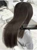 ナチュラル柔らかプレミアム縮毛矯正◇ショコラグレージュ