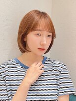 ロンド レグリーズ 立川(Lond leglise)&nbsp;くすみベージュ/ボブ/前髪/レイヤー/髪質改善/縮毛矯正/立川