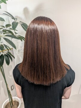 ナカドット エマノン 池袋(__naka.__ EMANON) ケラフェクトストレートからのVK BOOSTER トリートメント