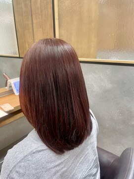 カイノ なんばエキカン店(KAINO) ツヤ感カシスブラウンミディアム