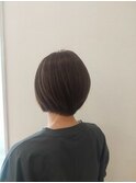30代40代50代/大人可愛いショートボブ/前下がり/ひし形