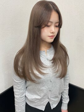 ラグナ(LAGUNA) 【レイヤーカット/ミルクティグレージュ/10代/20代】