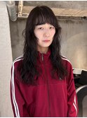 【sayaca】ロングパーマニュアンスパーマスパイラルパーマ