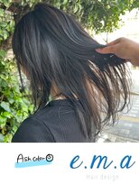 エマヘアデザイン(e.m.a Hair design) アッシュカラー