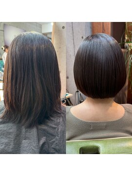 メロウ ヘア(mellow hair) 髪質改善ストレート