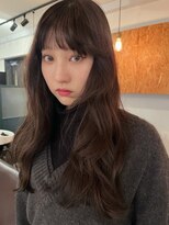 オン(ON)&nbsp;【ON】　ウェーブヘア　× 透け感ブラウン