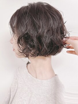 モリオフロムロンドン 原宿本店(morio from London) 【morio 原宿】朝ラクフレンチボブパーマ ナチュラル