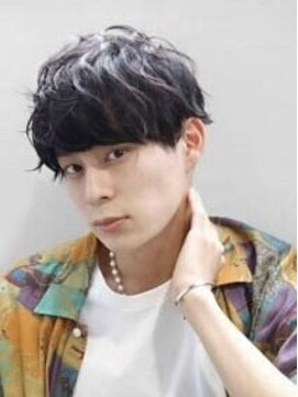 レム 上大岡(REM) メンズ×パーマ×ショート×スパイラル