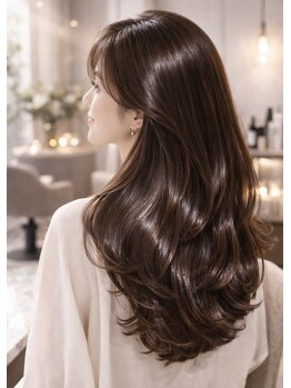 ビーセブン(B7)の写真/エリア初トリートメント[silmere pro］導入≪酸性ストレート×厳選トリートメント≫で指通りなめらかな質感