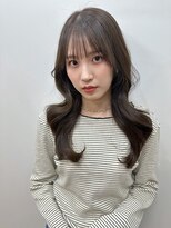 リジェール 金山店&nbsp;上品シースルーバングくびれセミロングレイヤー