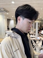 パーク(PAAQ)&nbsp;ニュアンスパーマフェザーパーマメンズカットメンズパーマ